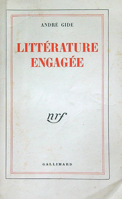 Littérature engagée