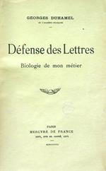 Defense des Lettres