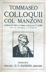 Colloqui con Manzoni