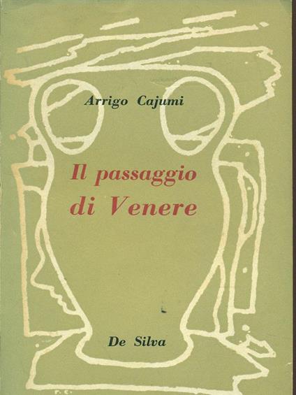 Il passaggio di Venere - Arrigo Cajumi - copertina