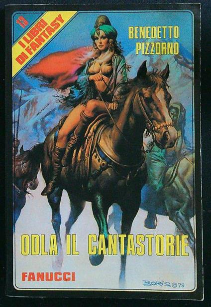 Odla il cantastorie - Benedetto Pizzorno - copertina
