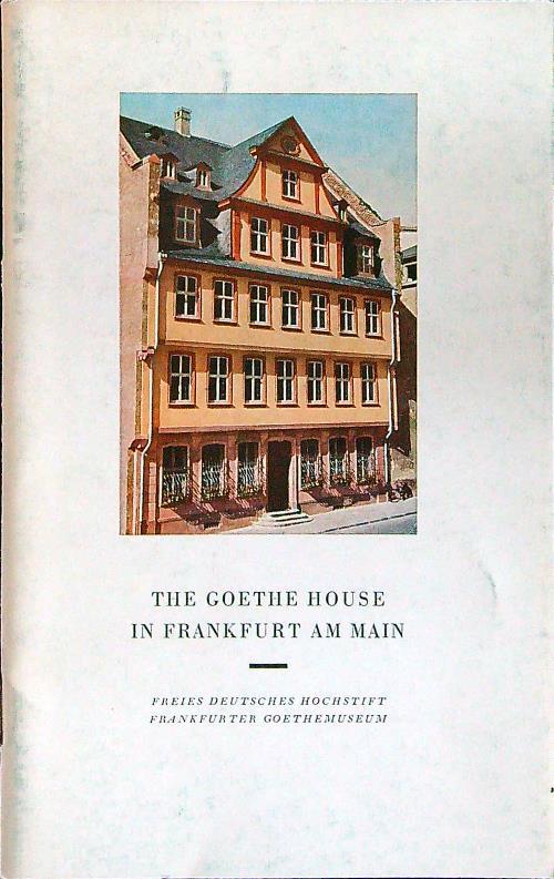 The Goethe house in Frankfurt am Main - copertina
