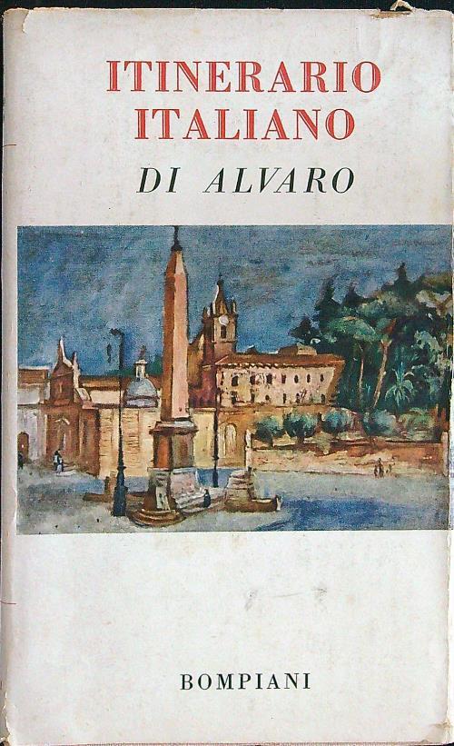 Itinerario italiano - Corrado Alvaro - copertina