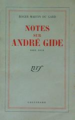 Notes sur André Gide