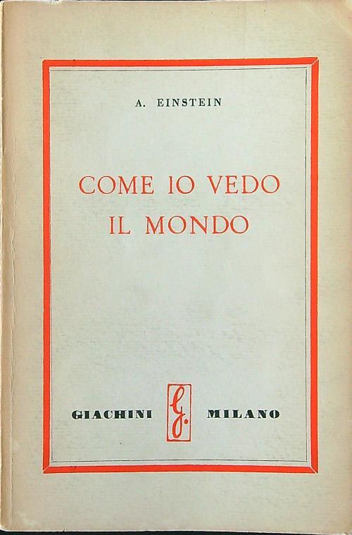 Come io vedo il mondo