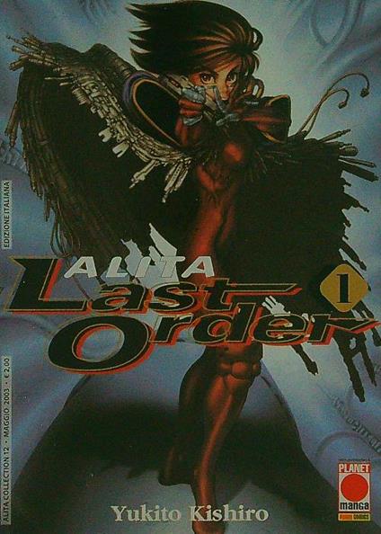 Alita. Last order 1 - Yukito Kishiro - copertina