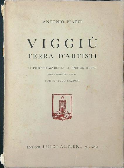 Viggiù terra d'artisti - Antonio Piatti - copertina
