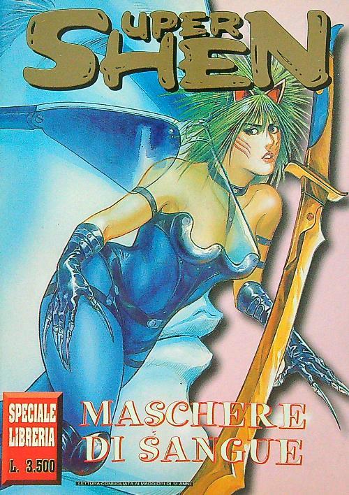Super Shen n. 24 - Maschere di sangue - copertina