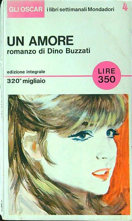 Un amore - Dino Buzzati - copertina