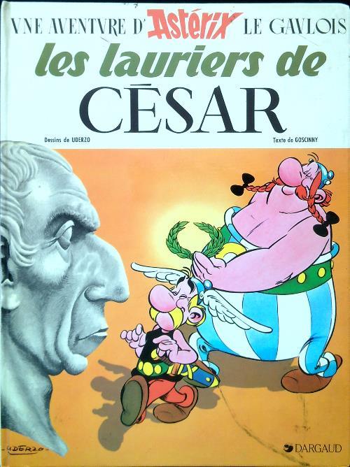 Les lauriers de César - R. Goscinny - copertina