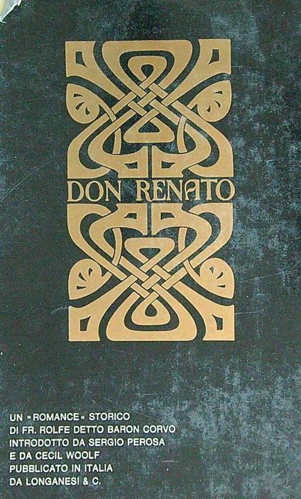 Don Renato - Frederick Rolfe - copertina