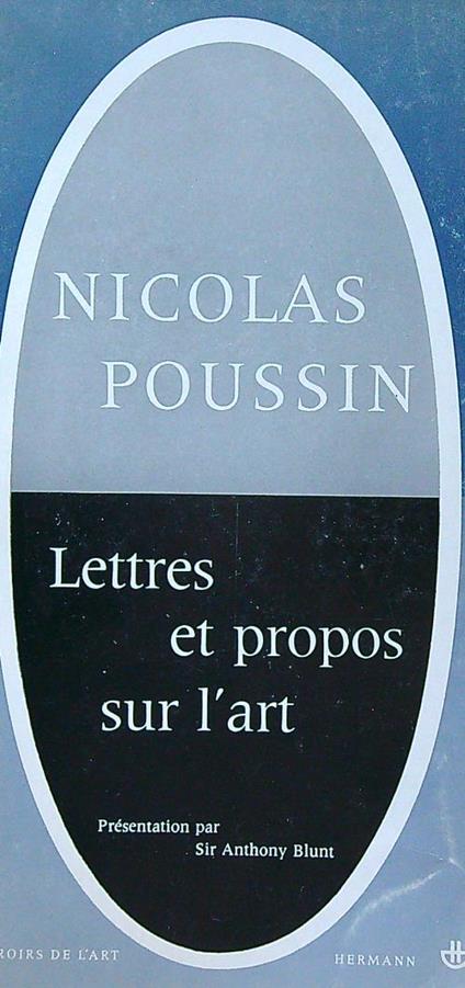 Lettres et propos sur l'art - Nicolas Poussin - copertina