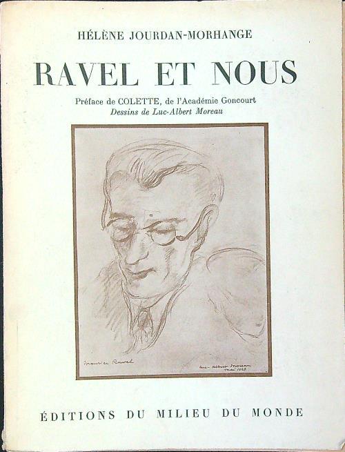 Ravel et nous - Helene Jourdan-Morhange - copertina