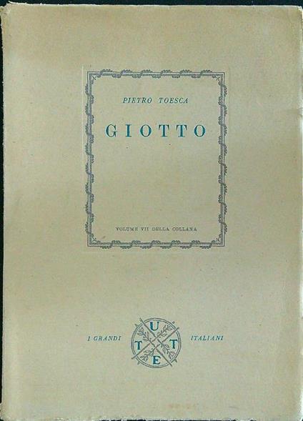 Giotto - Toesca - copertina