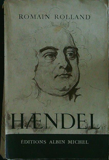 Haendel - Romain Rolland - copertina