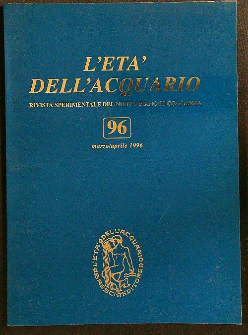 L' età dell'acquario 96 marzo/aprile 1996