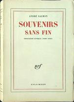 Souvenirs sans fin troisieme epoque 1920-1940