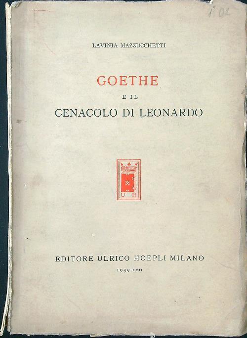 Goethe e il cenacolo di Leonardo