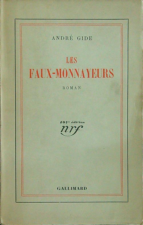 Les Faux-Monnayeurs - André Gide - copertina