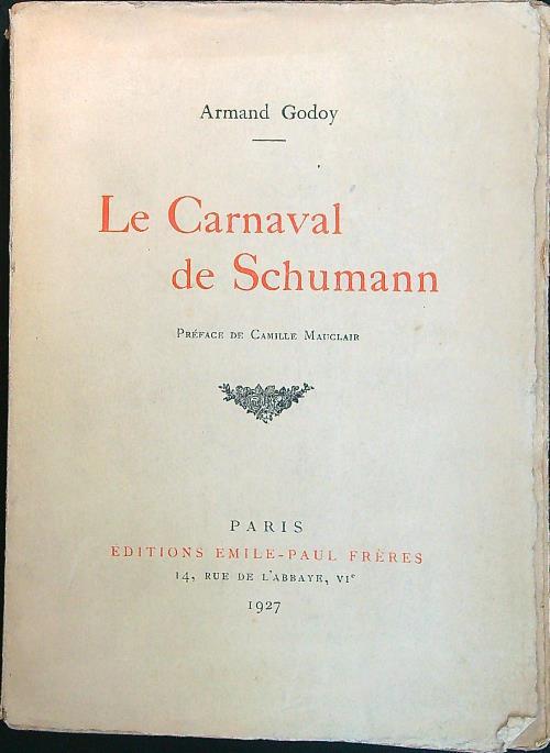 Le Carneval de Schumann