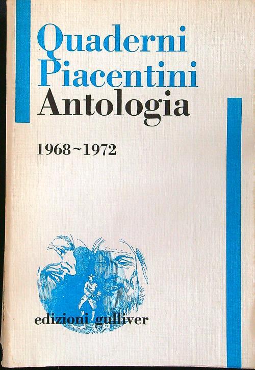 Quaderni piacentini antologia 1968-1972 - copertina
