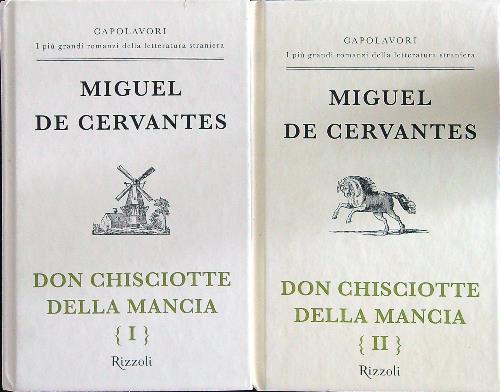 Don Chisciotte della mancia 2vv - Miguel De Cervantes - copertina