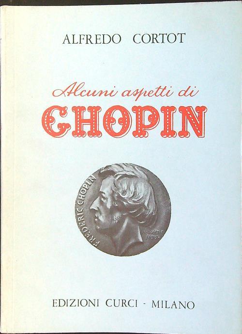Alcuni aspetti di Chopin - Alfredo Cortot - copertina