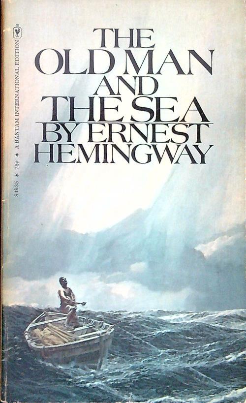 The old man and the sea - Ernest Hemingway - copertina