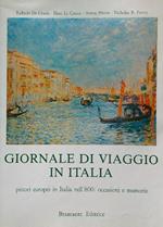 Giornale di viaggio in Italia pittori europei in Italia nell'800