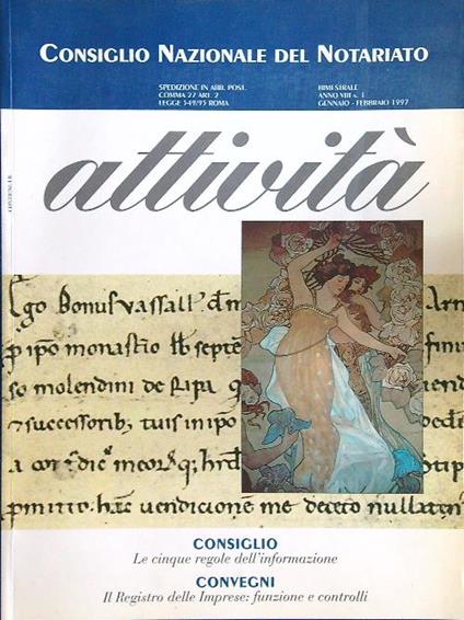 CNN n.1 gennaio/febbraio 1997 - copertina