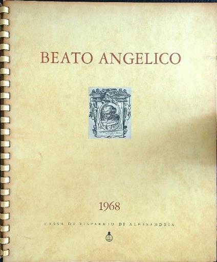 Beato Angelico 1968 (calendario) - copertina