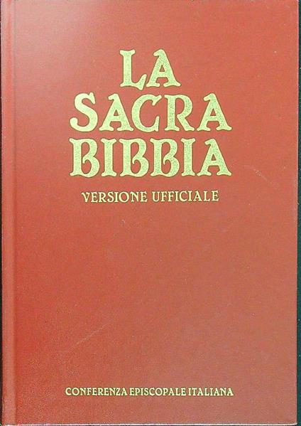 La La Sacra Bibbia - copertina