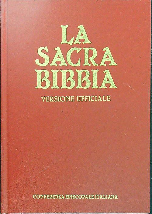 La La Sacra Bibbia - copertina