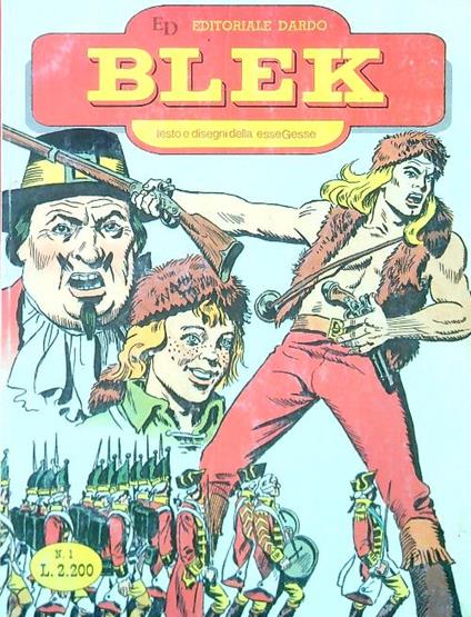 Blek Vol I - Serie I - copertina