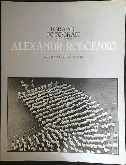 Alexandr Rodcenko - copertina