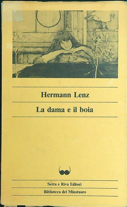 La dama e il boia - Hermann Lenz - copertina