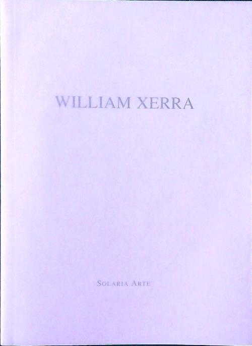 William Xerra inediti - copertina