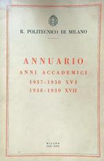 Annuario. Anni accademici 1937-1938 1938-1939