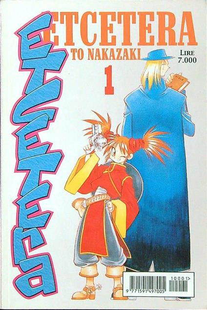 Etcetera 1 - To Nakazaki - copertina