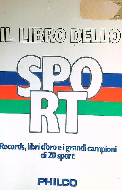Il libro dello sport - copertina