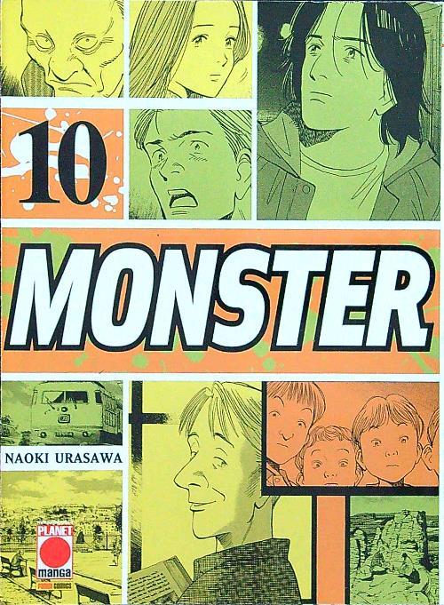 Monster 10 - Naoki Urasawa - copertina