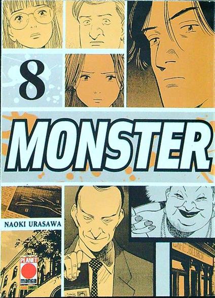 Monster 8 - Naoki Urasawa - copertina