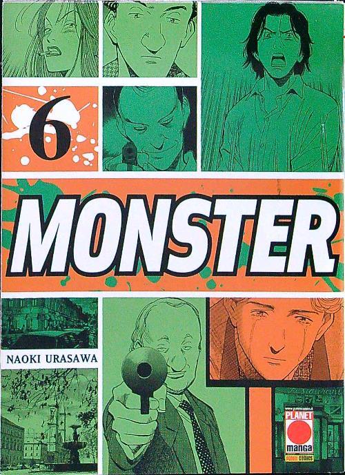 Monster 6 - Naoki Urasawa - copertina