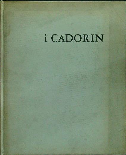 I cadorin - copertina