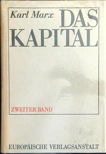 Das kapital II - Marx - copertina