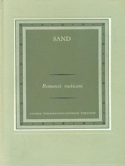 Romanzi rusticani - George Sand - copertina