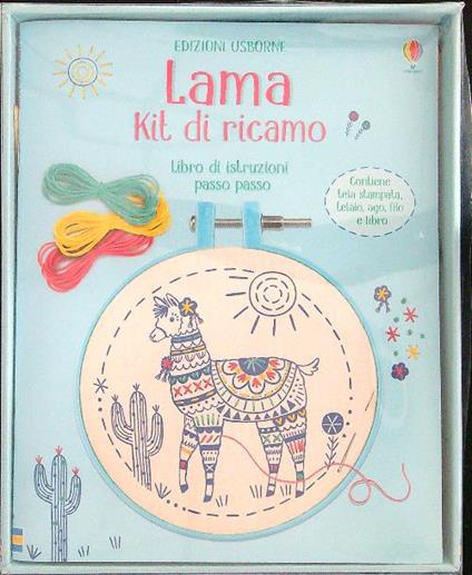 Lama. Kit di ricamo. Con gadget - copertina