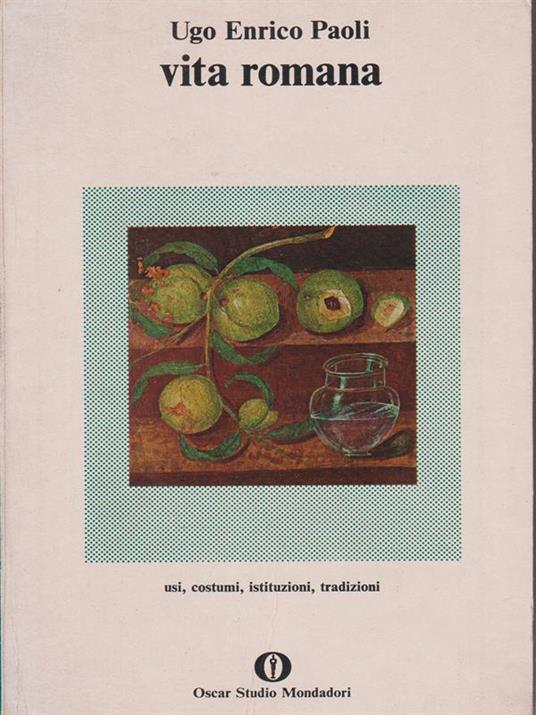 Vita romana - Ugo Enrico Paoli - copertina