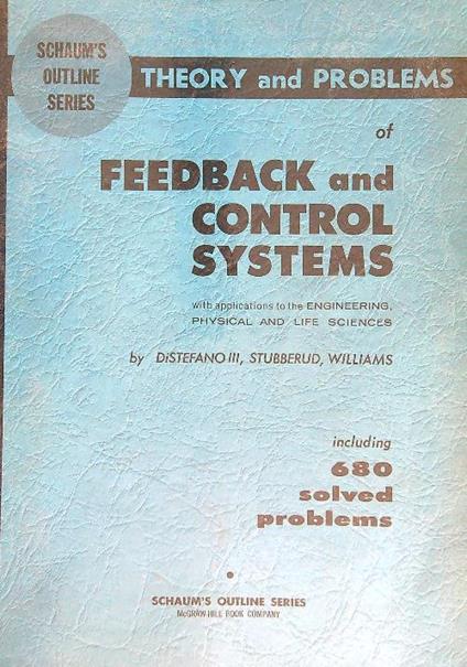 Feedback and control systems - copertina