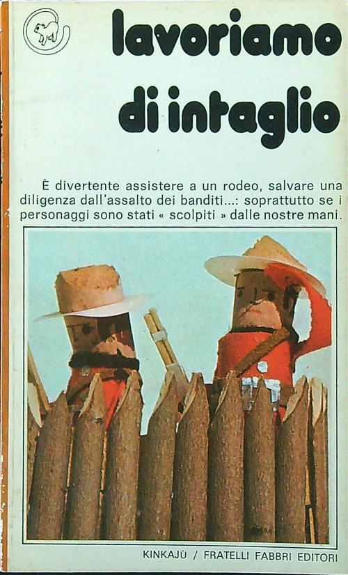 Lavoriamo di intaglio - copertina